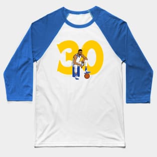 King Stephen Curry 30 NBA Baseball T-Shirt